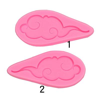 Украшения на день рождения в китайском стиле, благоприятная форма облака, моделирование украшения торта, силиконовая форма