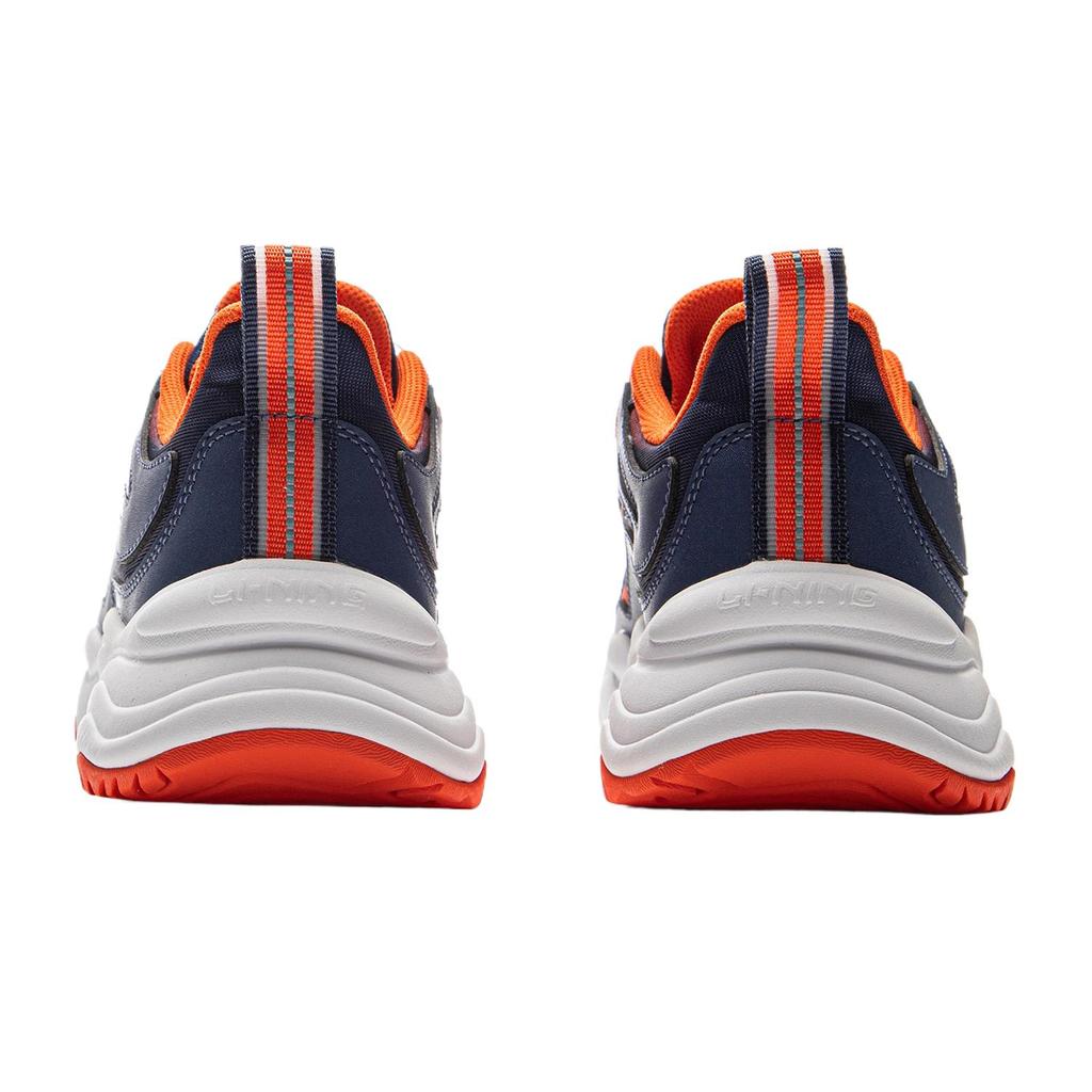 Li Ning Kids Aurora Sports Lifestyle Series Ground Gripping Fashion Anti-Kick Wear-Resistant Breathable Low-Top Casual Shoes YKCV202-3