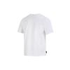 Team Graphic Tee Embroidered Sports Loose Breathable Short Sleeve T-Shirt Men Tops White 621987-02