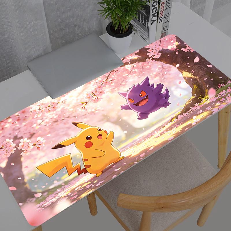 Mouse Pad Anime Gamer Large XXL Pokemon Pikachu durable Tablet Varmilo Keyboard Carpet Kawaii Gaming Accessories Mousepad