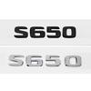 3D Letter Car Emblem Rear Trunk Badge Sticker Decal for Mercedes Benz S300L S320L S500L S500 S550 S600L S600 S650 S Class QN1