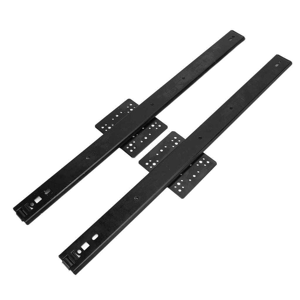 1 пара 20-дюймовых направляющих шириной 35 мм, несущая способность 20 кг, скрытая направляющая для раздвижных дверей для шкафа-купе