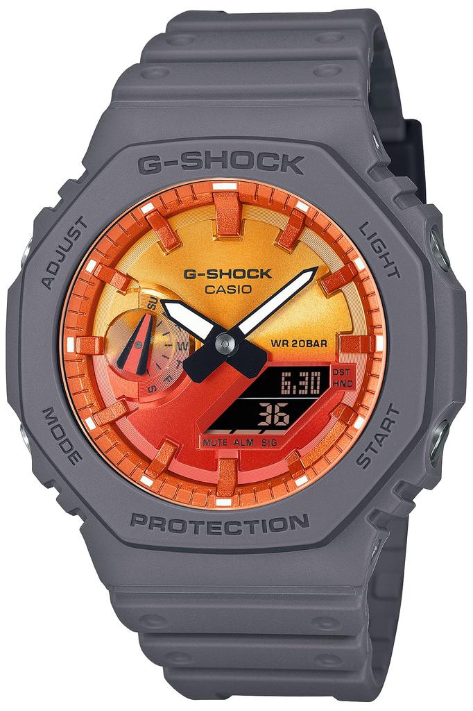 Watch Inside Series Gray [Casio] G-Shock []Flame GA-2100FL-8AJF Men's