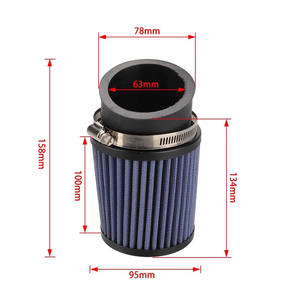 Off-Road Motorcycle Air Filter 62MM 212cc 6.5HP GX154 160 390 Engine Modification Accessory for Kart Car