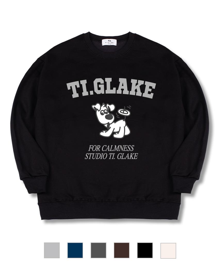 TI.GLAKE Dog Oversized Sweatshirt