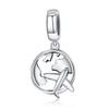 Sterling Tone Family Home Eiffel Tower Camera Travel Dream Coffee Cup Shoes Charm Fit Charm Bracelets Diy JewelryFashion Charm