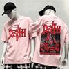 Death Band For Fan Gift Tshirt Unisex Unisex Harajuku Oversized Unisex Short Sleeve Streetwear High Quality Couples Breathable Soft