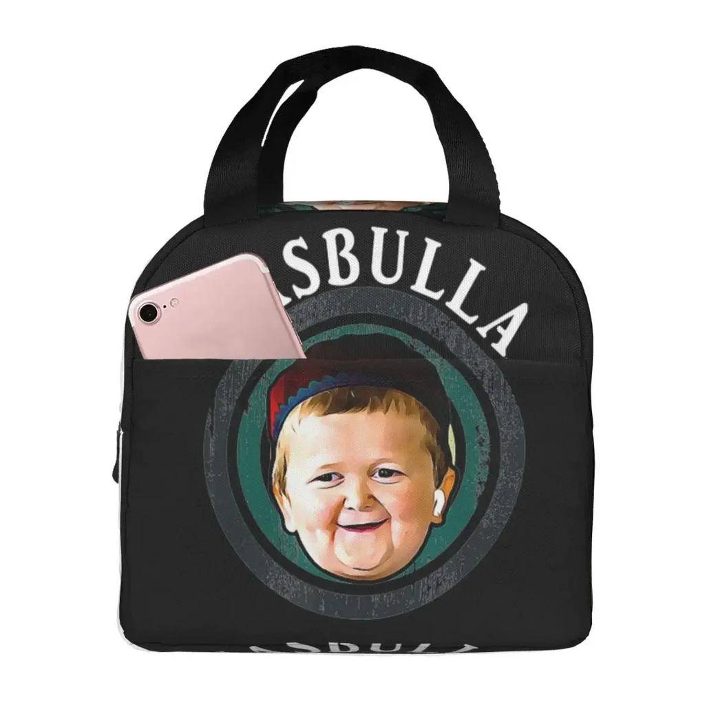 Funny Hasbulla Magomedov Hasbullah Smile Classic Insulated Lunch Bag for Women Kids Portable Food Boxes Thermal Lunch Box Tote