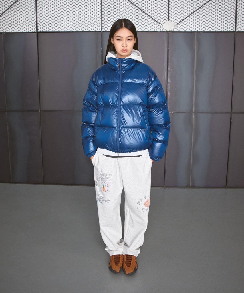 Lmc Og Glossy Puffer Duck Down Parka Black