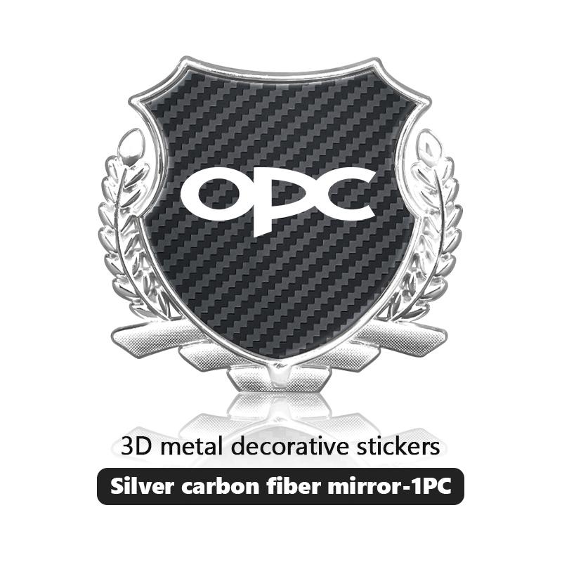 AAHK1 3D Metal Wheat Ears Car Body Decoration Sticker Badge Emblem For Opel Mokka Astra H K J G Corsa D E Vectra C B Insignia