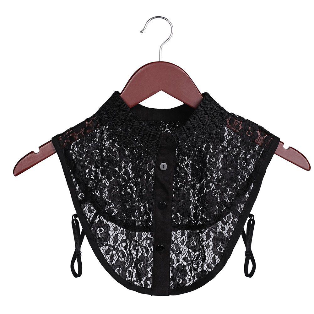 Lapel Leopard Grain Classic Cowboy Clothes Accessories Blouse False Collar Shirt Fake Collar Cotton