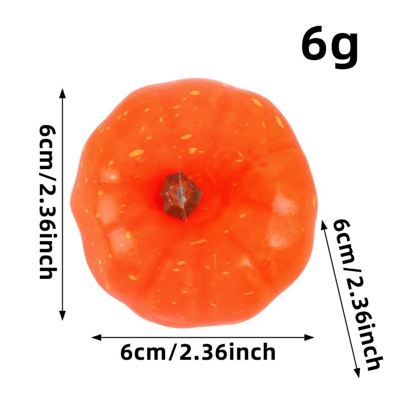 Simulation Vegetables Halloween Harvest Foam Pumpkin Restaurant Window Decorations Thanksgiving Photo Props