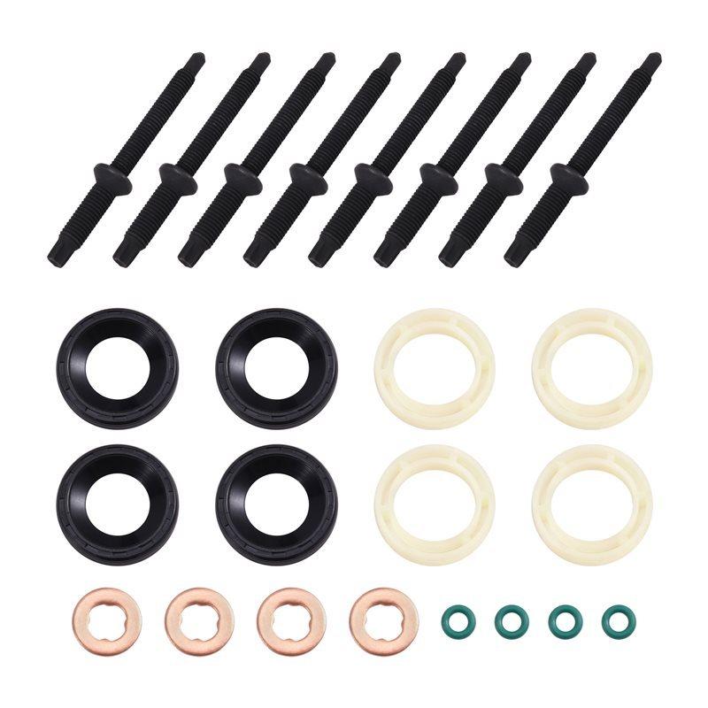 A58X-Fuel Injector Screw With Gasket 198283 3M5Q9D927BA 1233685 For Citroen Car Fuel Systems Accessory