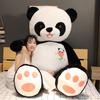 60cm/80/100CM Cute Big Panda Doll Plush Toy Animals Pillow Kids Birthday Christmas Gifts Cartoon Toys Big Pillow On The Bed