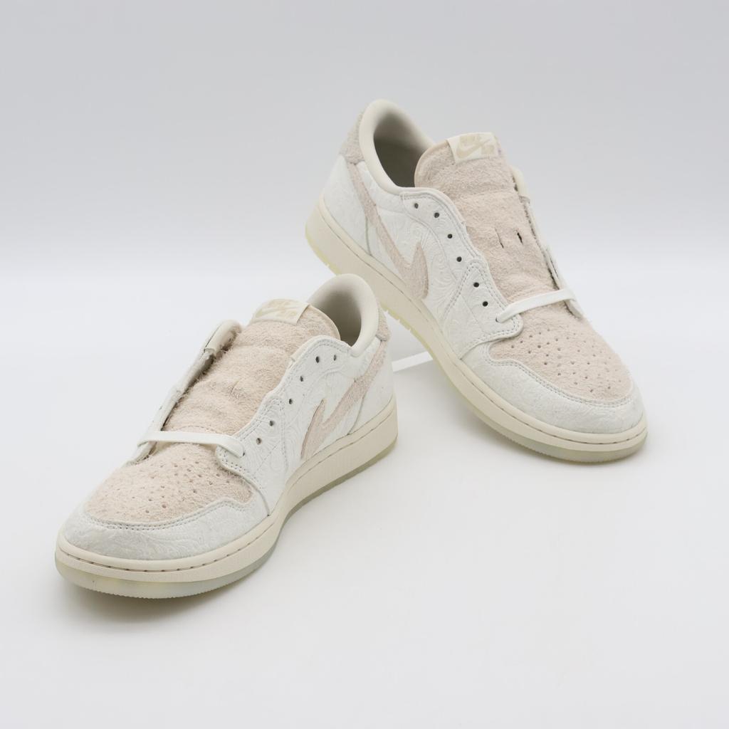 FZ0455-200 Крис Пол Nike Air Jordan 1 Low OG Светлый Крем и Парус (Мужской)