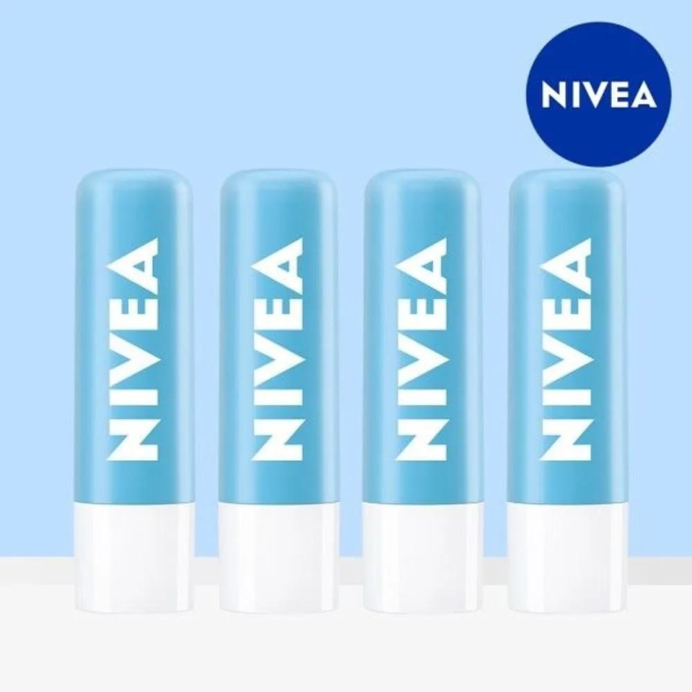NIVEA Lip Care Moisture 4.8g (4 pieces)