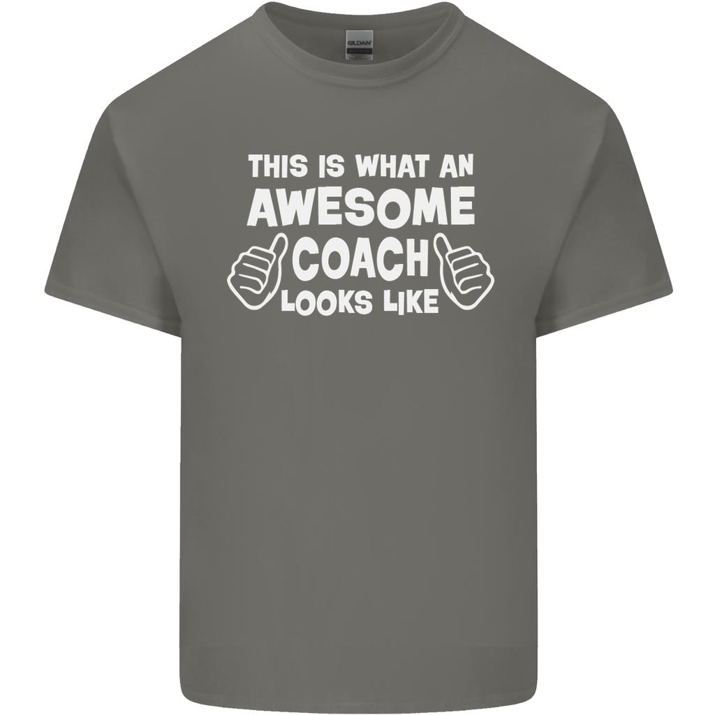 Потрясающая унисекс футболка Coach из легкого хлопка для регби, футбола, тенниса