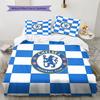 Chelsea F Pattern Bedding,Quilt Set Quilt Cover Pillowcase Home Birthday Gift(1 * duvet cover + 2 * pillowcase, without core)