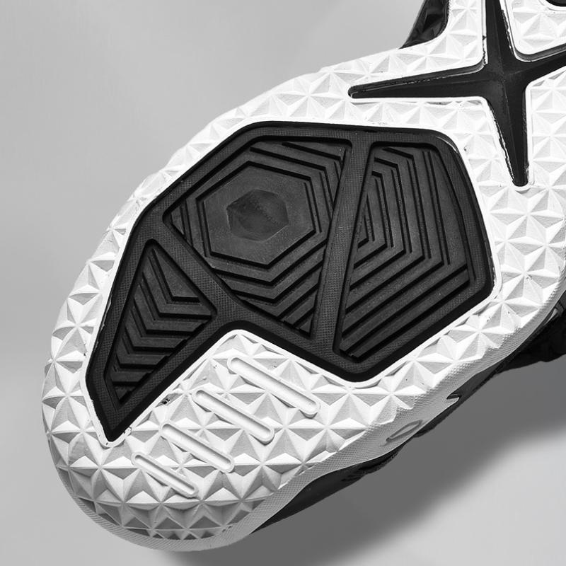 Мужские кожаные кроссовки с высоким верхом для баскетбола, осенне-зимние, нескользящие, для тренировок, спортивная обувь, повседневные, дышащие, теннисные туфли