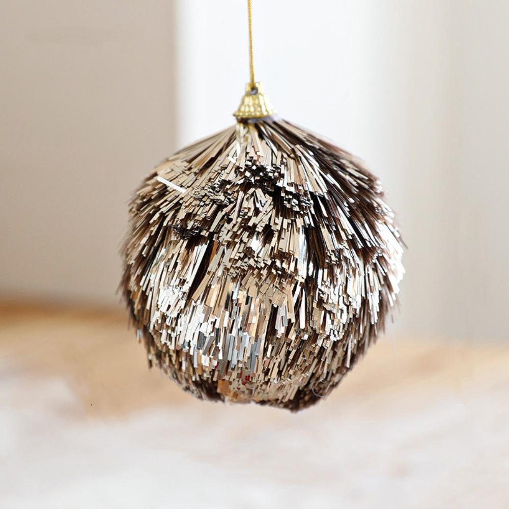 DIY Xmas Tree Hanging Ornaments Small Simulated Pinecone Pendant New Year Gift