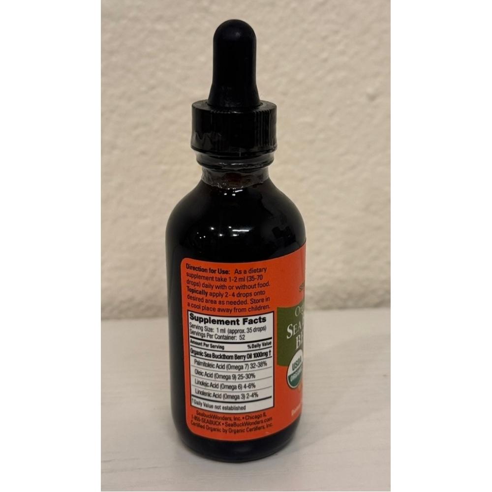 Seabuckwonders Sea Buckthorn Seed Oil 1 Ounce