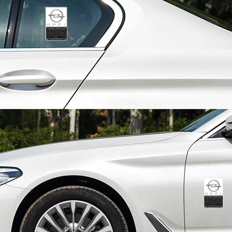 1pcs Car Front WIndshleld Statlc Sticker Waterproof Statlc Decal Flt For Opel Insignia Astra Antara Meriva Zafira H G Corsa