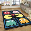 Retro Pacman-n Classics Game Rug Carpet for Living Room Bedroom Home Decor,Floor Mat Non-slip Decoration for Sofa Doormat Kids