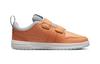 Nike Pico 5 Нескользящая Амортизация Устойчивая к истиранию Низкие Повседневные Кроссовки Бело-Оранжевые Дети Возраст 3 7 Лет DQ8372-800