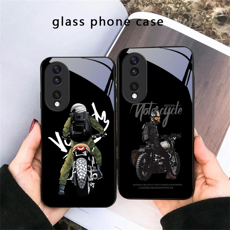 Карта уличного мотоцикла Для Honor X5 Plus X30 X9c Smart X5b X9a X30 Max X50i 30 Pro 50 Pro 70 90Smart 200 Lite Стеклянный чехол для телефона