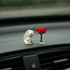 Автомобильный Кролик с Цветочным Ароматом Исцеляющий Орган Консоль Романтический Фантастический Центральные Авто Украшения