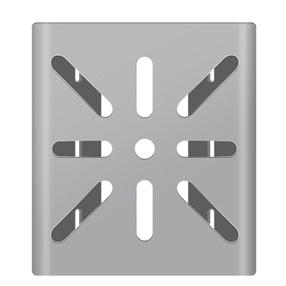 Stainless Steel Vertical Mast Mount Brackets Flexible Positioning Wall Mounting Bracket Indoor Use
