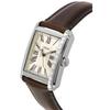 Fossil Кварцевые мужские часы Carraway с кожаным ремешком и кремовым циферблатом FS6012