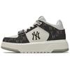 Кроссовки New York Yankees Mid top для скейтбординга Унисекс Черный Белый 3ASXMDM6N-50BKS