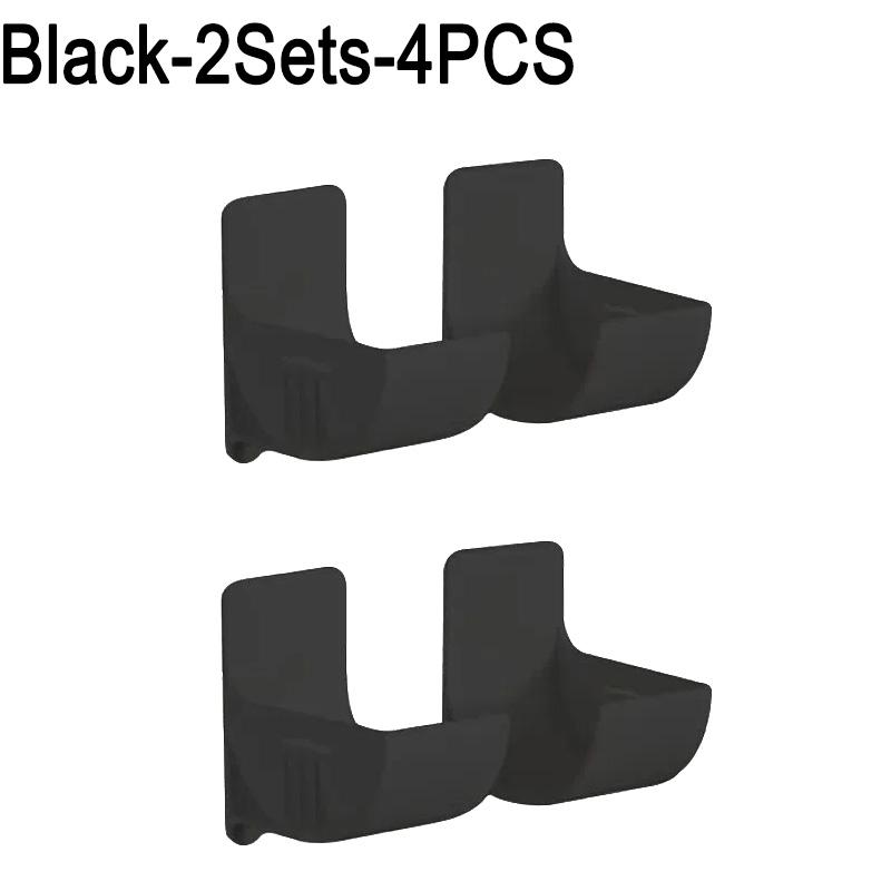 6шт настенный непробивной лоток для хранения кухонная полка пластиковая пленка мусорный мешок холодильник боковая полка для ванной комнаты спальня