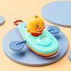 1 Pcs Little Yellow Duck Kayak Toy Swimming Pool Bathroom Toy Baby Bath Toys Shower Swimming Water Toys For Kids Gift