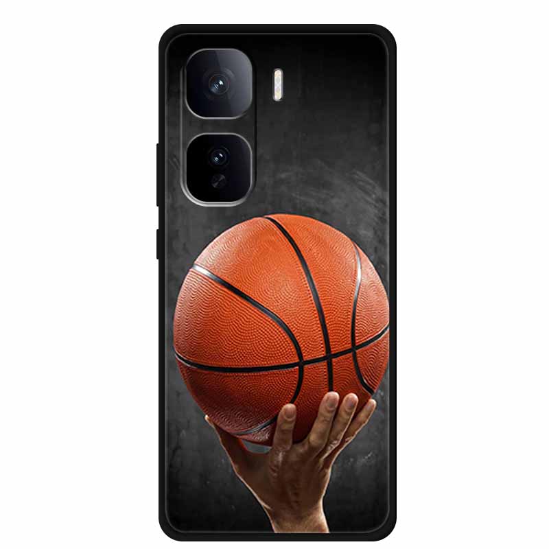 Задняя крышка для Vivo iQOO Neo 10 Plus Чехол 10Pro Черный ТПУ Силикон Мягкий Funda Сумка Для Vivo iQOO Neo 10 Pro Чехол Neo10 Pro Coque