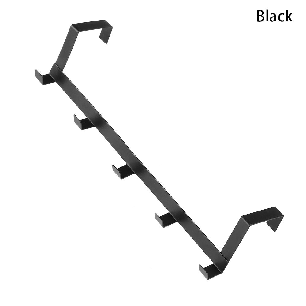 Coat Hat Towel Holder Organizer Over-The-Door Hook Hanging Shelf Storage Rack Hanger