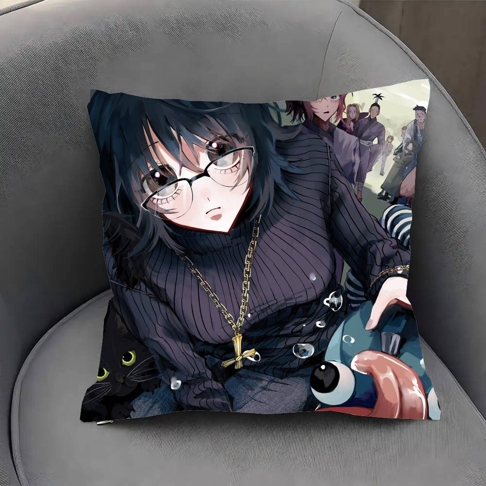 Shizuku Murasaki Anime Hhunter X Hunter Pillow Case Fashion Square Pillowcase Bedroom Sofa Room Ins Decoration Leisure