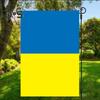 12" x 18" флаг Украины двухсторонний патриотический украинский национальный баннер украшение наружная подвесная табличка для сада балкон настенный декор