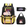Kpop Demonunters Printed Children'S Pencil Bag Meal Bag Three-Piece Set Elementary And Secondary School Bag