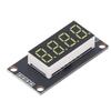 4 Set 0.36 Inch Digital Tube Display Module 4 Digit 7 Segment with Pin Header LED Segment Display TM1637 Drive Chip