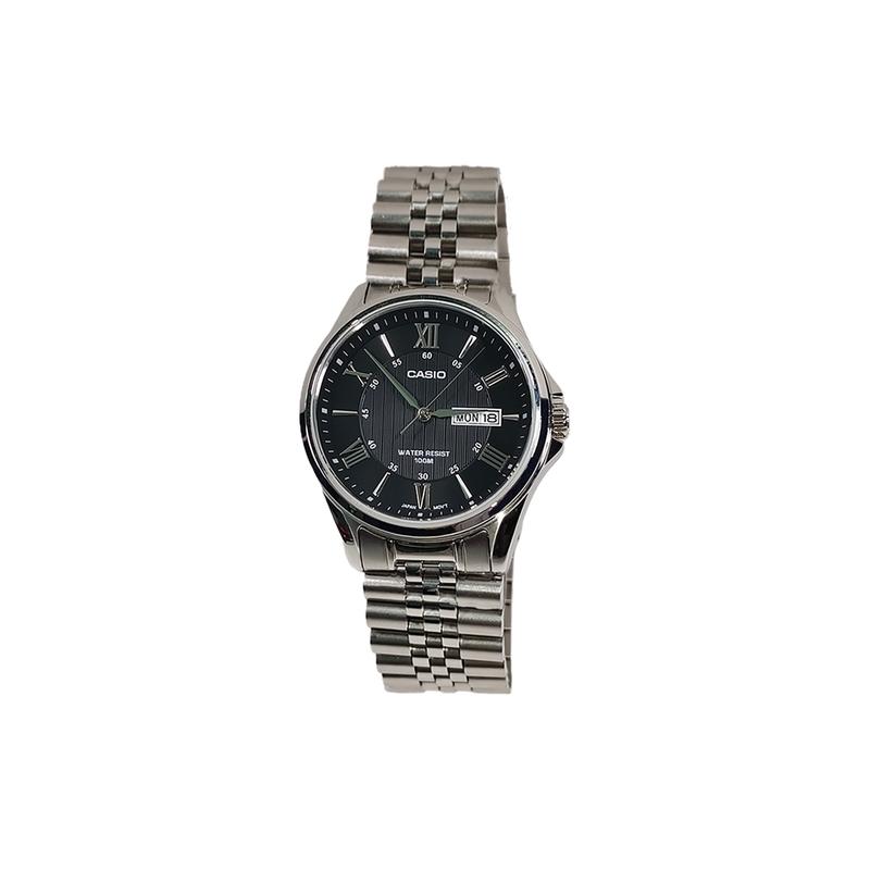 Casio Индивидуальные часы модифицированная серия модные трендовые часы водонепроницаемые MTP-1384D-1A модифицированные-Темный кольцо Zhou Feng Qua MTP -1384D-1A