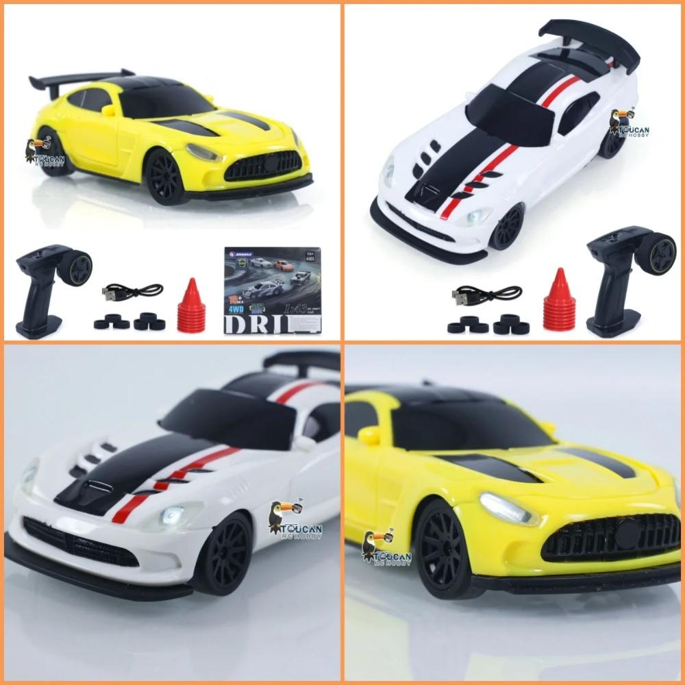 Новый RC Дрифт-кар Модернизированный Гироскоп 1/43 Гоночный RTR 4WD Полный Привод Высокоскоростная Модель с Радиоуправлением 2.4g Дрифт Гоночный Автомобиль Мини Подарок