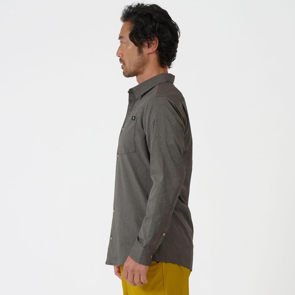 Рубашка для скалолазания Alpi Shirt II с длинным рукавом MIV02077 Foggy Dew M [Millet] Мужская (НОВЫЙ ЛОГОТИП)