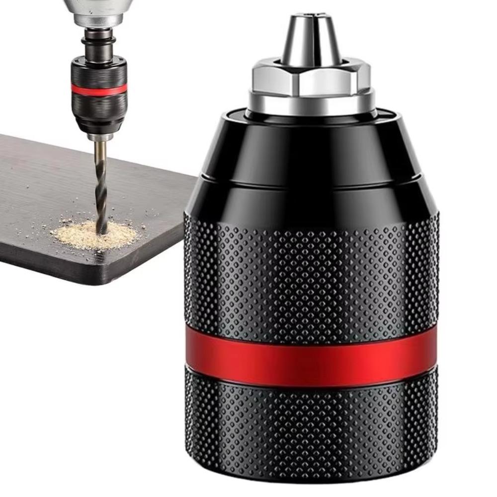 Специальный патрон для электрической дрели из цинкового сплава, ударная головка, адаптер для металлической ручной дрели, литиевая электрическая дрель