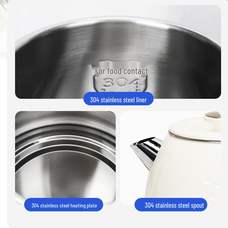 Европейский стандарт 2 л Электрический чайник из нержавеющей стали, Защита от ожогов, Сертифицирован 304.