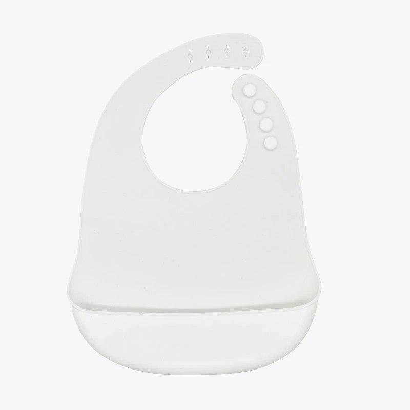 Детские силиконовые нагрудники для младенцев, водонепроницаемый нагрудник, однотонный, для девочек и мальчиков, регулируемый, мягкий силиконовый нагрудник, детские принадлежности для кормления новорожденных