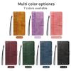 Leather Wallet Flip Case For Samsung Galaxy A57 A37 A56 A36 A26 A55 A35 A54 A34 A25 A24 A23 4G 5G Card Holder Cover Diamond Embossed