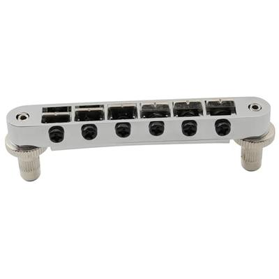 Wilkinson WOGB1 10,4 мм бридж Nashville Tune-O-Matic, США, для электрогитар Les Paul, Epiphone и SG, хром