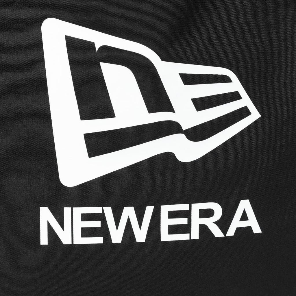 Сумка-тоут Холст Логотип БЕСПЛАТНАЯ ХОЛЩОВАЯ СУМКА-ТОТ F и W ЧЕРНЫЙ 251 [New Era] Черный/Флаг